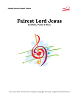 Fairest Lord Jesus P.O.D cover